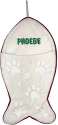 Frisco Personalized Fish Shaped Holiday Cat Stocking