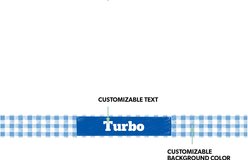 Frisco Personalized Gingham Plaid Large Dog Bowl, 4.75 cup slide 2 of 4