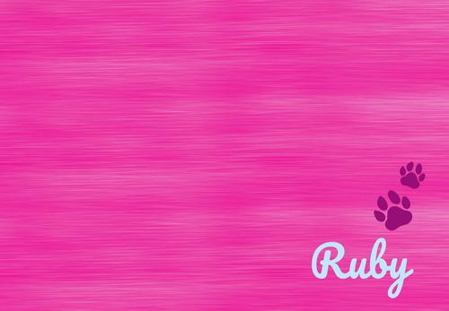 Show full view: Frisco Personalized Heathered Dog & Cat Placemat slide 3 of 6