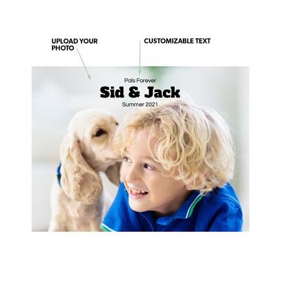 Show full view: Frisco Personalized Landscape Gallery-Wrapped Canvas, 16" x 20" slide 2 of 5