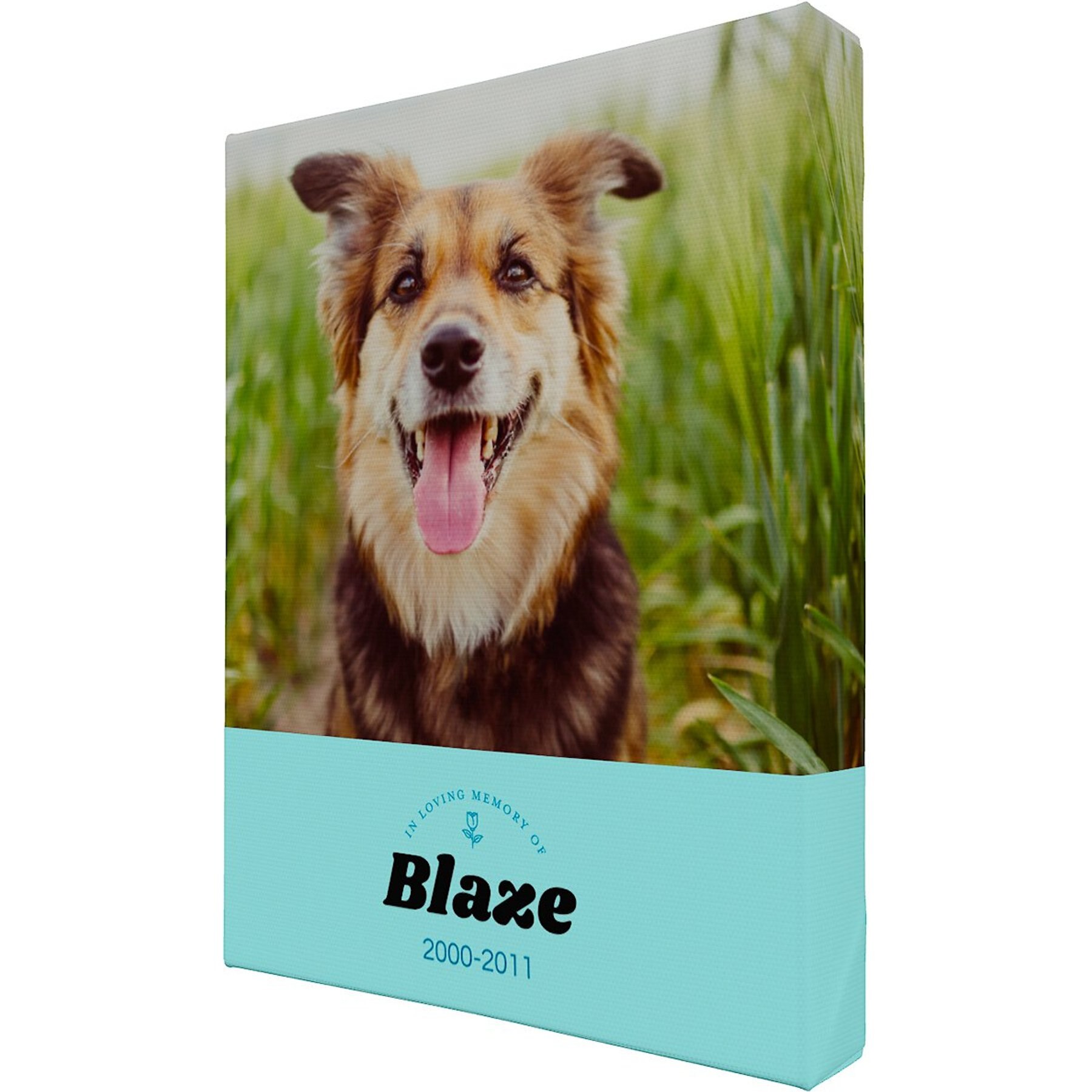 Frisco Personalized "Love" Memorial Gallery-Wrapped Canvas, 8" x 10"
