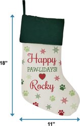 Frisco Christmas Personalized Paws Cat & Dog Holiday Stocking slide 2 of 4