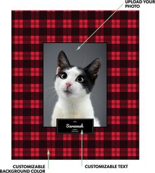 Frisco Personalized Plaid Gallery-Wrapped Canvas, 8" x 10" slide 2 of 6