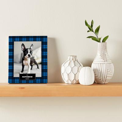 Show full view: Frisco Personalized Plaid Gallery-Wrapped Canvas, 8" x 10" slide 5 of 8