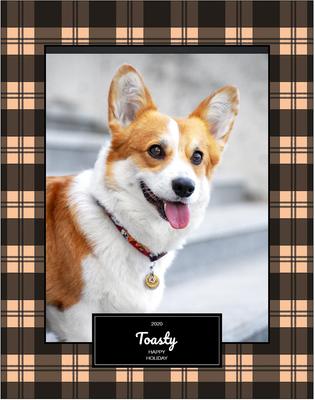 Show full view: Frisco Personalized Plaid Photo Puzzle, 11" x 14" slide 3 of 5