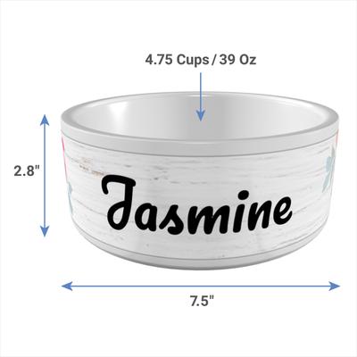 Show full view: Frisco Personalized Rustic Ceramic Dog Bowl, 4.75-cup, 38oz slide 3 of 5