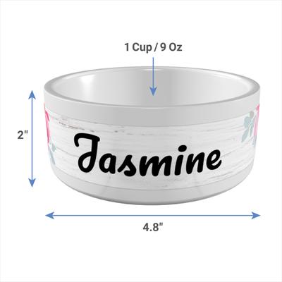 Show full view: Frisco Personalized Rustic Ceramic Dog & Cat Bowl, 1 cup slide 4 of 7