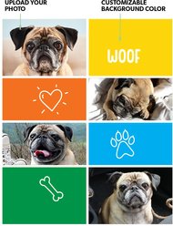 Frisco Personalized Woof Canvas Poster with Wood Hanger, 16" x 20" slide 2 of 3