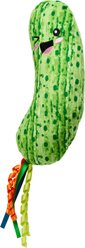 Frisco Pickle Plush Kicker Cat Toy with Silvervine & Catnip
