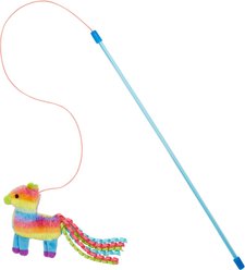 Frisco Pinata Teaser Wand Cat Toy with Catnip