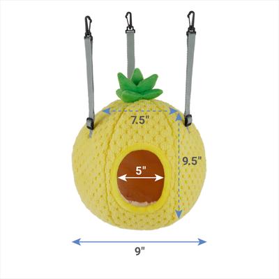 Show full view: Frisco Pineapple Small Pet Hideaway, Yellow slide 2 of 7