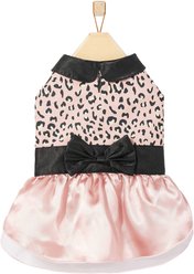 Frisco Pink Cheetah Dog & Cat Dress, Large