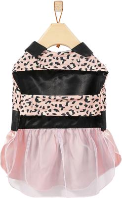 Show full view: Frisco Pink Cheetah Dog & Cat Dress, Medium slide 5 of 10