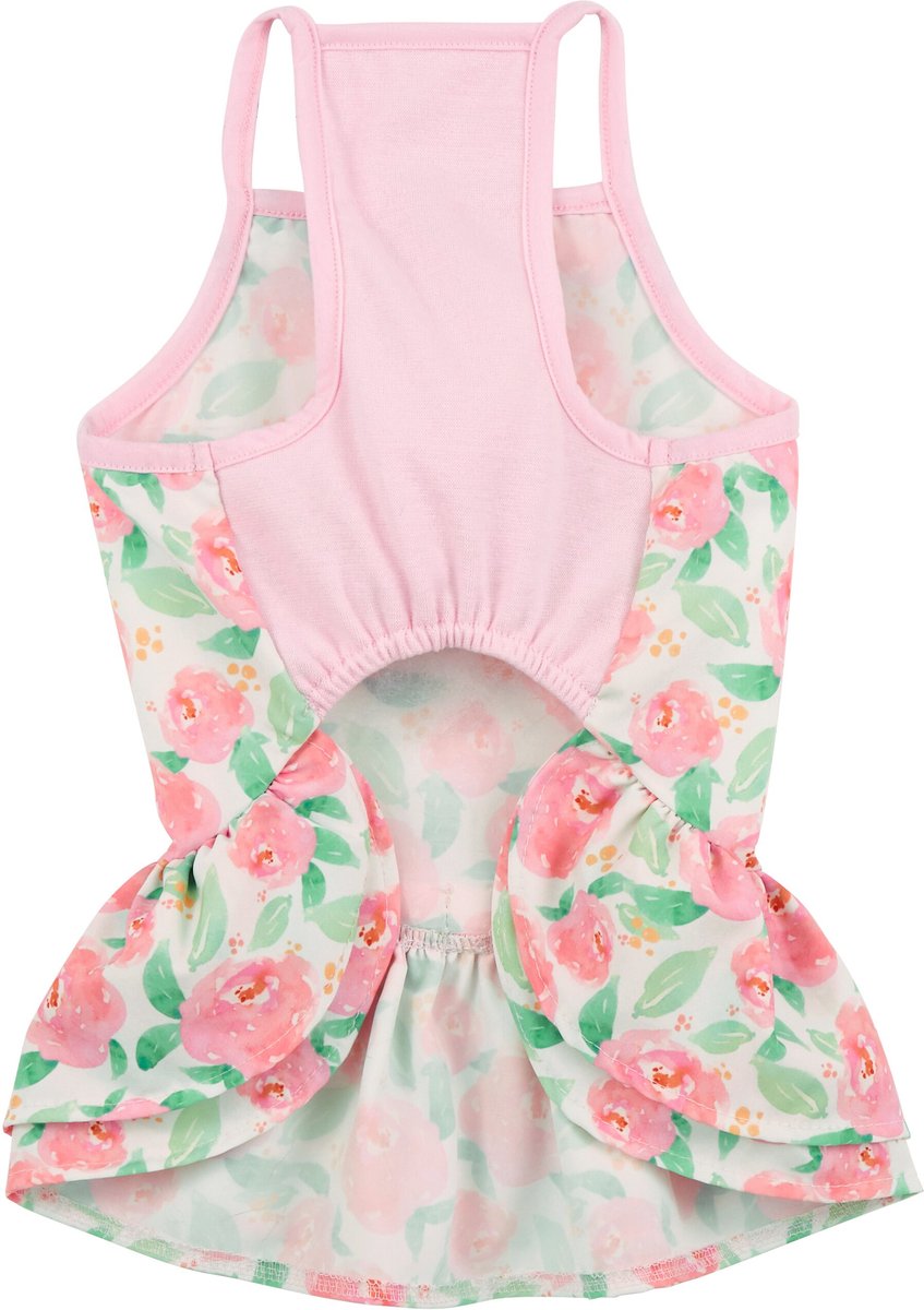 Frisco Floral Dog Sundress, Pink