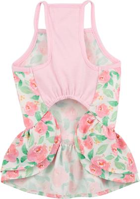 Show full view: Frisco Pink Floral Dog & Cat Dress, Pink Floral, Medium slide 4 of 8