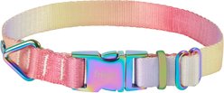 Frisco Pink Ombre Style Dog Collar, MD - Neck: 14 – 20-in, Width: 3/4-in