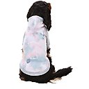 Frisco Pink Tie Dye Dog & Cat Hoodie, XX-Large