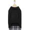 Show in main carousel: Frisco Plaid Cable Knit Dog & Cat Sweater, Black, XX-Large slide 4 of 8