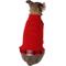 Show in main carousel: Frisco Plaid Cable Knit Dog & Cat Sweater, Red, Small slide 3 of 9