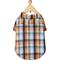 Show in main carousel: Frisco Plaid Dog & Cat Button Up Shirt, X-Large slide 5 of 10