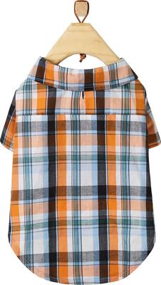 Show full view: Frisco Plaid Dog & Cat Button Up Shirt, X-Large slide 5 of 10