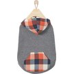 Show in main carousel: Frisco Plaid Dog & Cat Hoodie, Multi-Check Plaid, X-Small slide 1 of 8