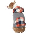 Show in main carousel: Frisco Plaid Dog & Cat Hoodie, Multi-Check Plaid, X-Small slide 3 of 8