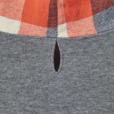 Show full view: Frisco Plaid Dog & Cat Hoodie, Multi-Check Plaid, X-Small slide 6 of 8