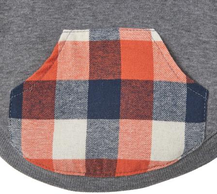 Show full view: Frisco Plaid Dog & Cat Hoodie, Multi-Check Plaid, X-Small slide 7 of 8