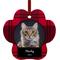 Show in main carousel: Frisco Christmas Plaid Paw Shape Metal Personalized Dog & Cat Holiday Ornament slide 1 of 6