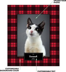 Frisco Plaid Sherpa Fleece Personalized Blanket, 50" x 60" slide 2 of 4