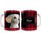 Show in main carousel: Frisco Plaid White Personalized Coffee Mug, 11-oz slide 1 of 6