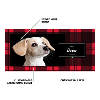 Show full view: Frisco Plaid White Personalized Coffee Mug, 11-oz slide 2 of 6