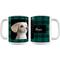 Show in main carousel: Frisco Plaid White Personalized Coffee Mug, 15-oz slide 1 of 6