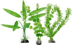 Frisco Plastic Aquarium Plant Set, 3 count