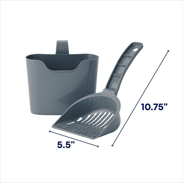 Show full view: Frisco Plastic Litter Scooper with Caddy slide 2 of 5