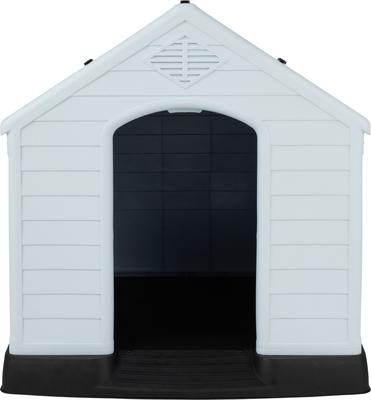 Show full view: Frisco Plastic Outdoor Dog House with Elevated Platform, Large slide 5 of 9
