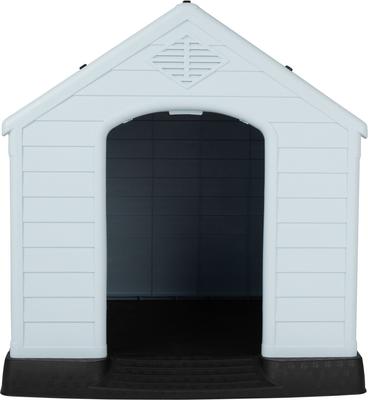 Show full view: Frisco Plastic Outdoor Dog House with Elevated Platform, X-Large slide 5 of 9