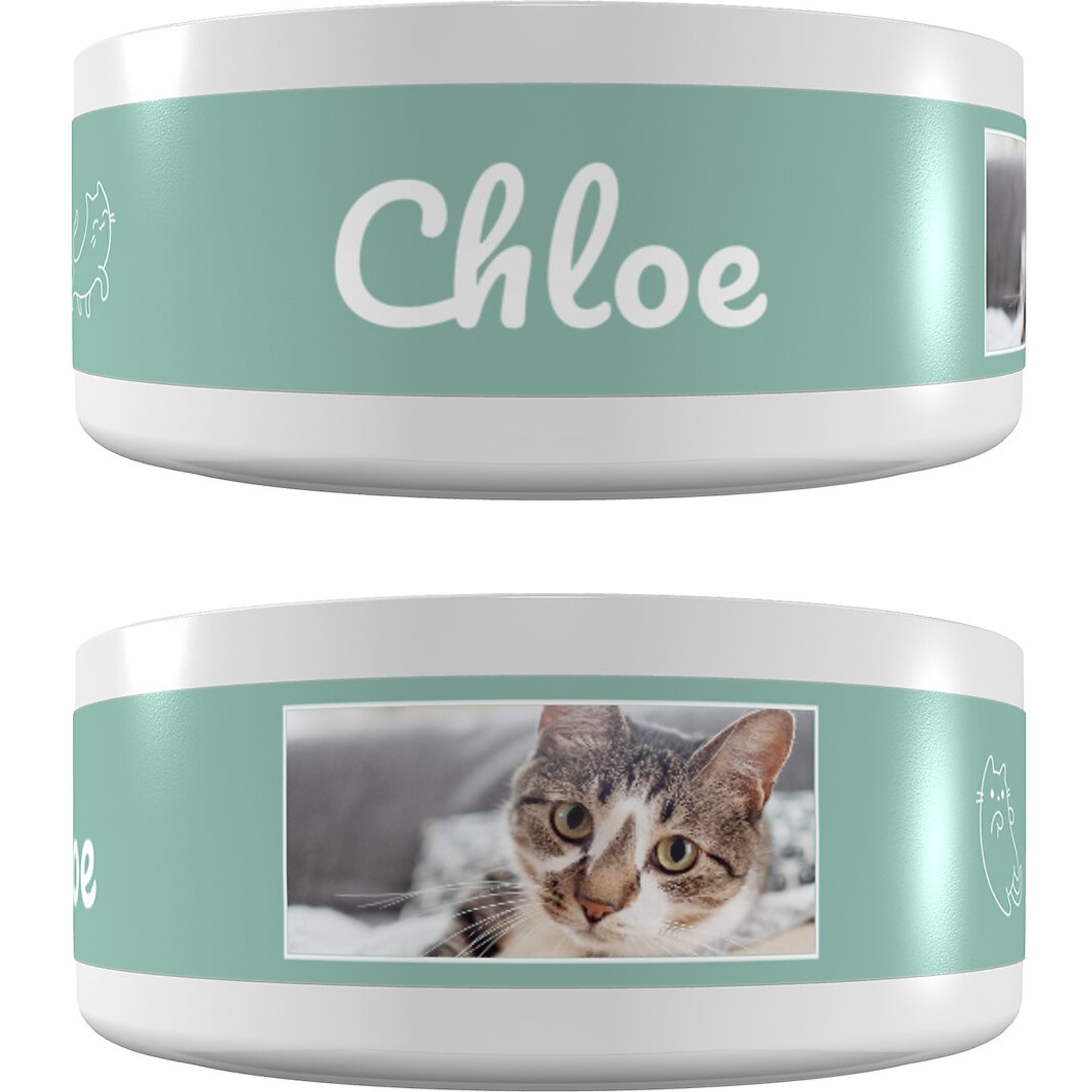 Bone China Tiffany And Co Cat Bowl FRISCO Playful Kitty Ceramic  Personalized Cat Bowl, 1-cup, 8oz,