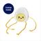 Show in main carousel: Frisco Plush Dangly Egg Buddy Cat Toy with Catnip slide 4 of 7