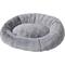 Show in main carousel: Frisco Plush High Low Bolster Cuddler Cat & Dog Bed, Gray, Large slide 4 of 9