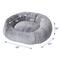 Show in main carousel: Frisco Plush High Low Bolster Cuddler Cat & Dog Bed, Gray, Medium slide 2 of 9