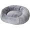 Show in main carousel: Frisco Plush High Low Bolster Cuddler Cat & Dog Bed, Gray, Medium slide 5 of 9
