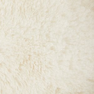 Frisco Plush Small Pet Snuggle Ball, Cream