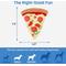 Show in main carousel: Frisco Plush Squeaking Pizza Slice + Squeaking Taco Dog Toy slide 3 of 8
