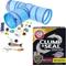 Show in main carousel: Frisco Plush, Teaser, Ball & Tri-Tunnel Toy with Catnip + Arm & Hammer Litter Clump & Seal Multi-Cat Scented Clumping Clay Cat Litter slide 1 of 7