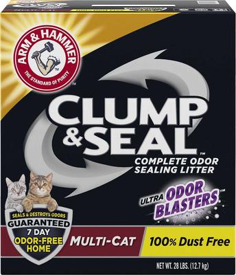 Show full view: Frisco Plush, Teaser, Ball & Tri-Tunnel Toy with Catnip + Arm & Hammer Litter Clump & Seal Multi-Cat Scented Clumping Clay Cat Litter slide 4 of 7