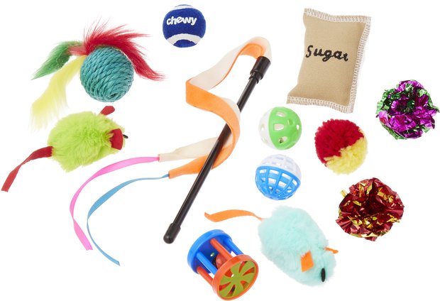 5-Pack CA&T Cat Toys With Catnip - Assorted, Free Shipping