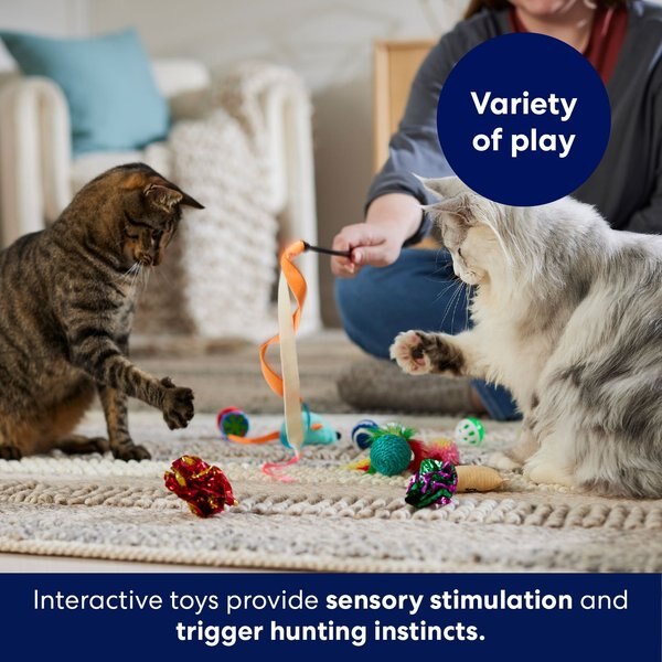 Frisco Baseball Teaser Cat Toy