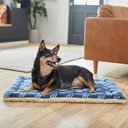 Frisco Plush Tri-fold Arrow Print Dog Crate Mat, 36-in